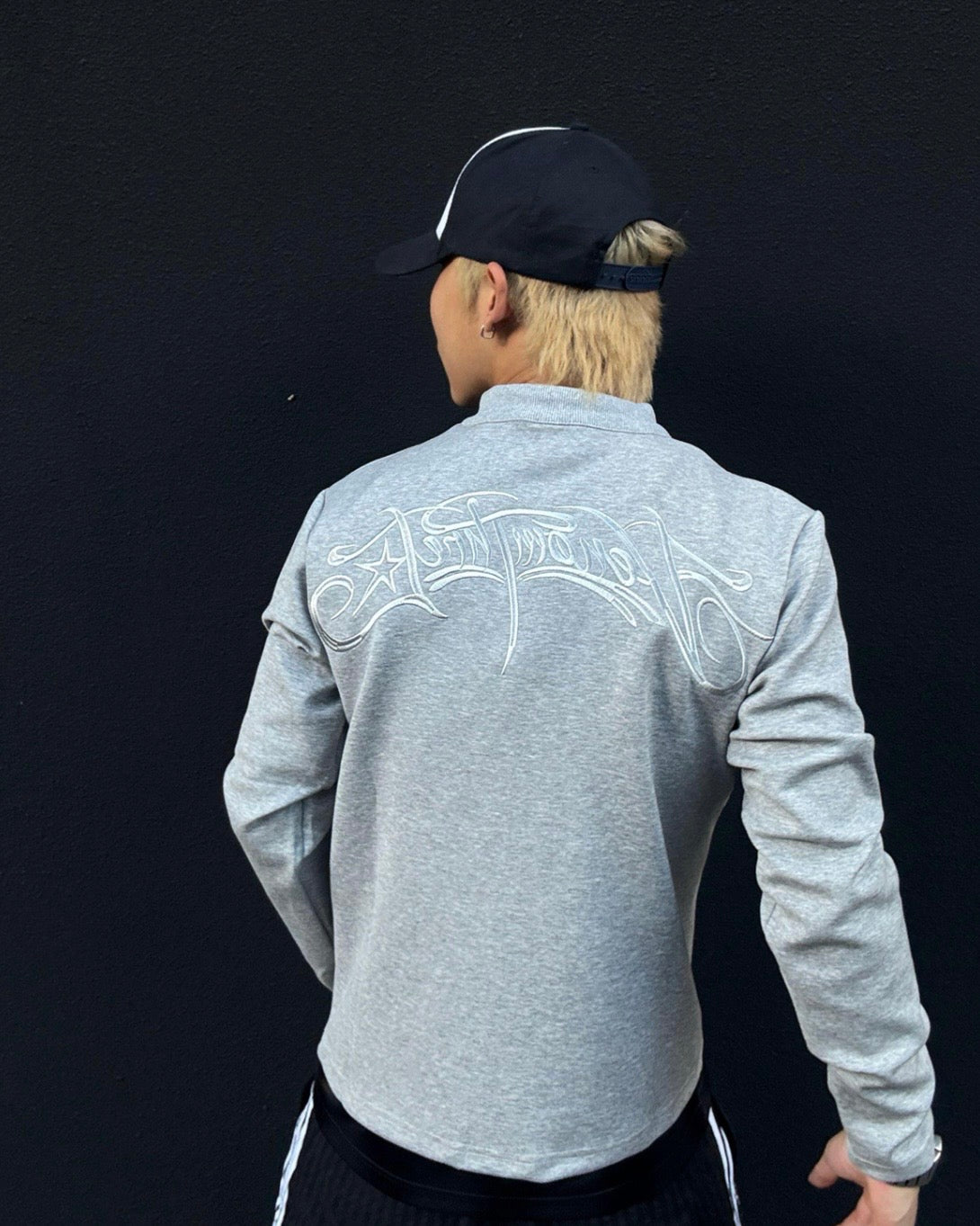 ヘンリーネックロングスリーブTシャツ znk000154