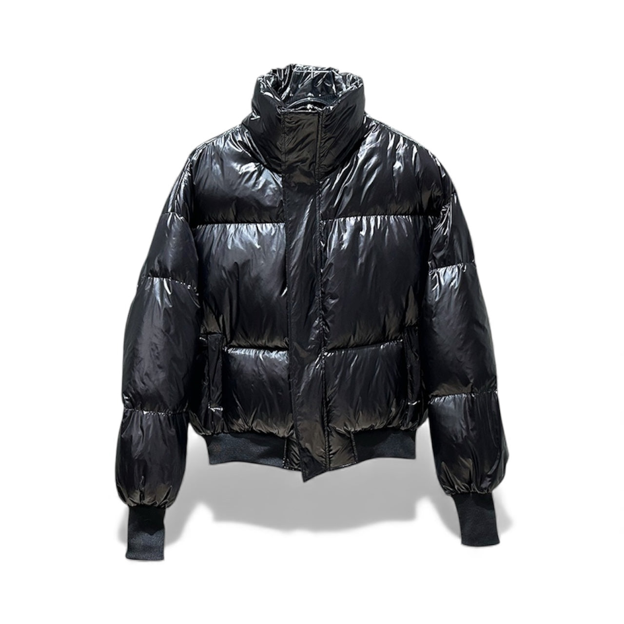 シャイニーパフアウター znk000027