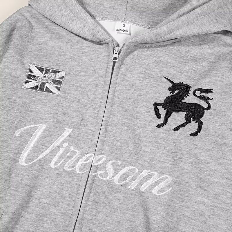 バイカラーロゴジップフーディ znk000167