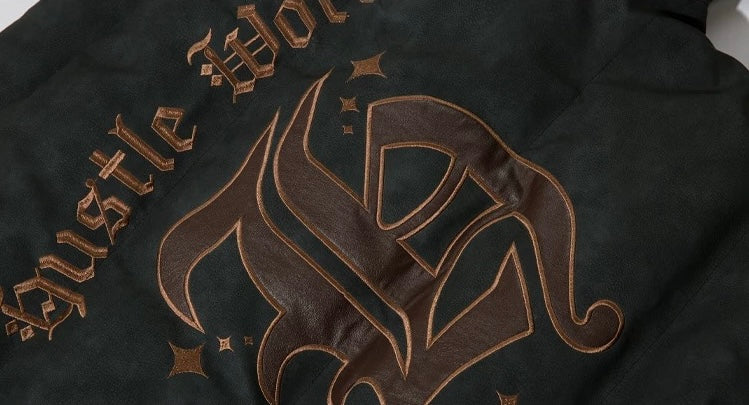 ゴシックレターヘビーダウンジャケット znk000101