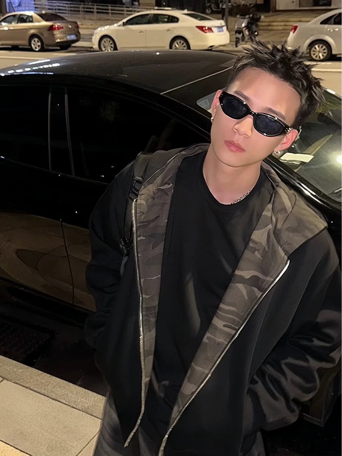 リバーシブルジップパーカー znk000171