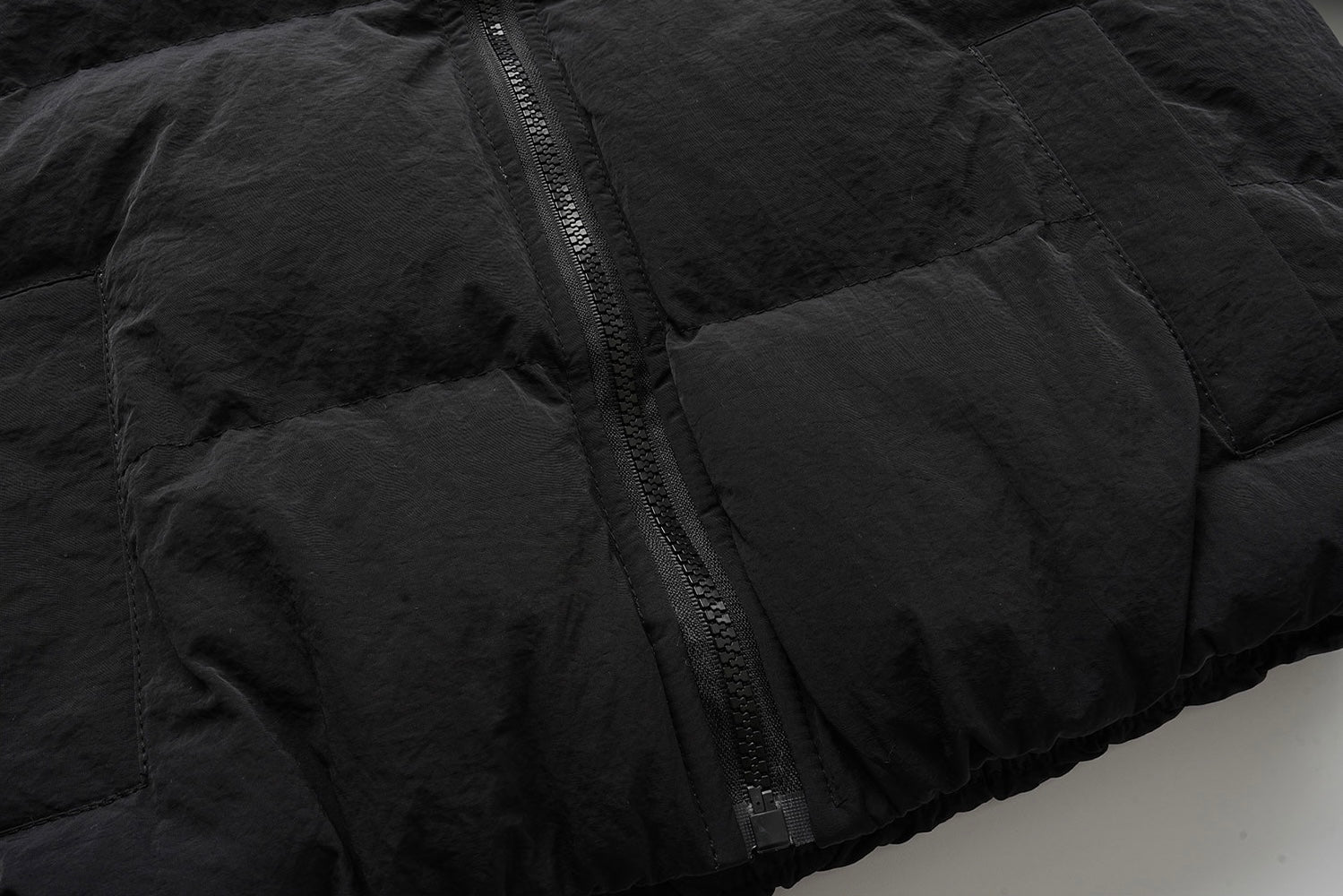 クロスバックプリントダウンジャケット znk000106