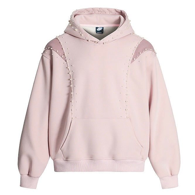 パールスタッズデザインフーディー znk000084