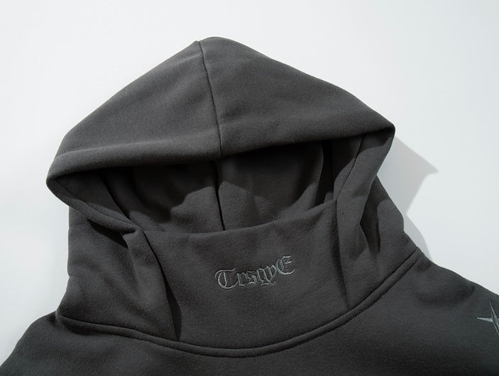 シンプル 刺繍ロゴ パーカー SS-000681