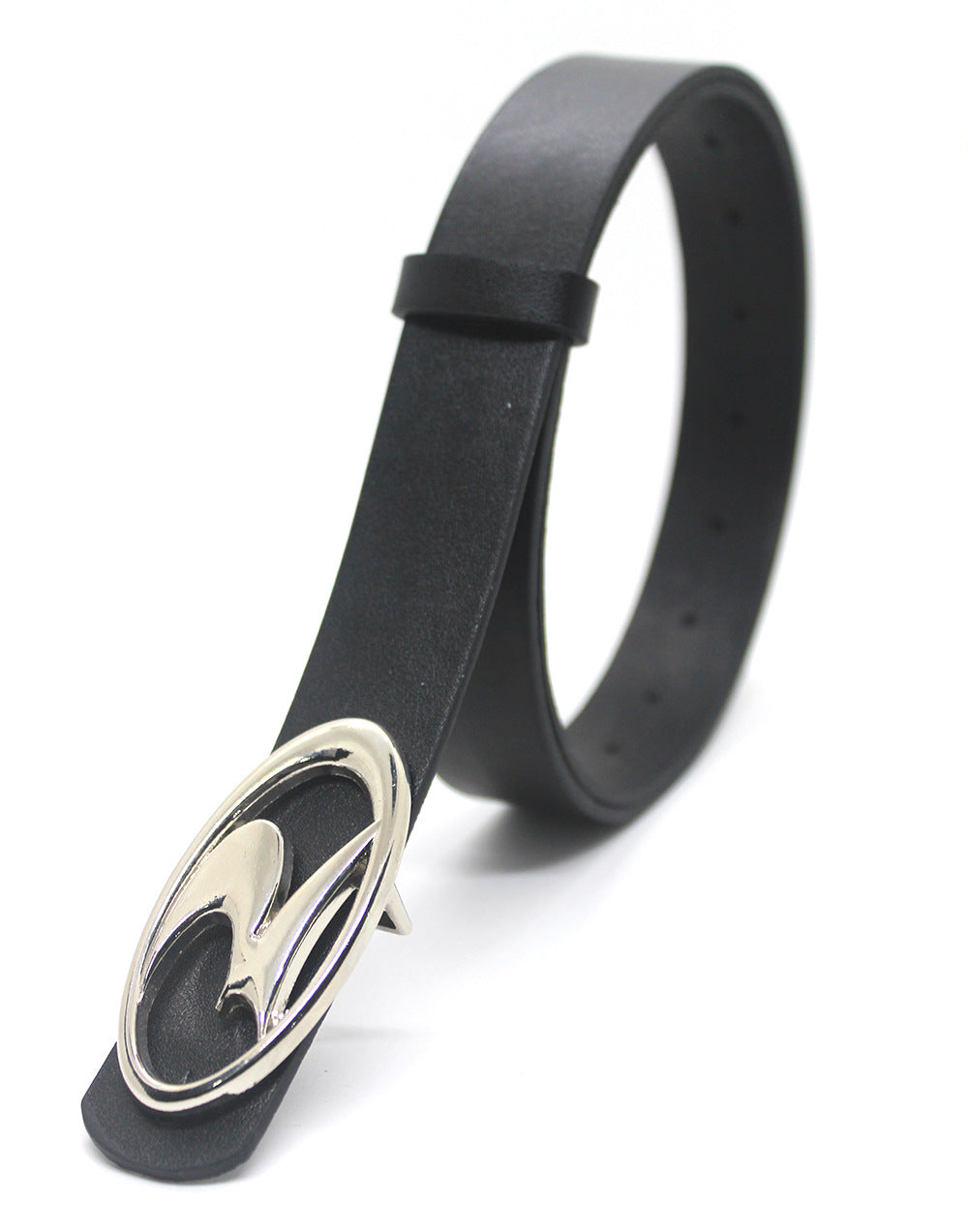 シルバーバックル シンプルベルト SS-000678