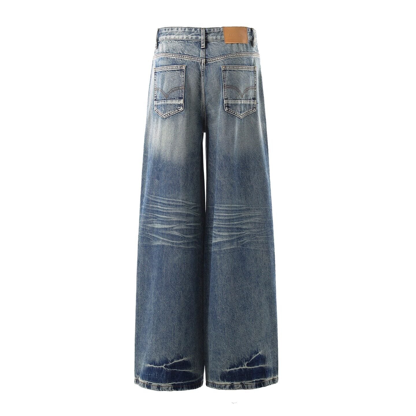 ウォッシュドワイドデニム znk000181