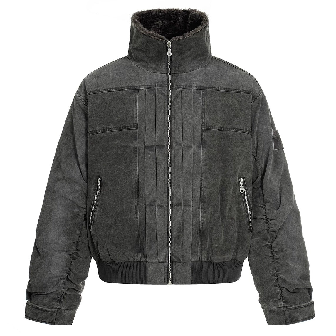 ウォッシュデニムボンバージャケット znk000170