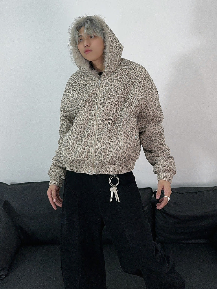レオパードファーブルゾン znk000160