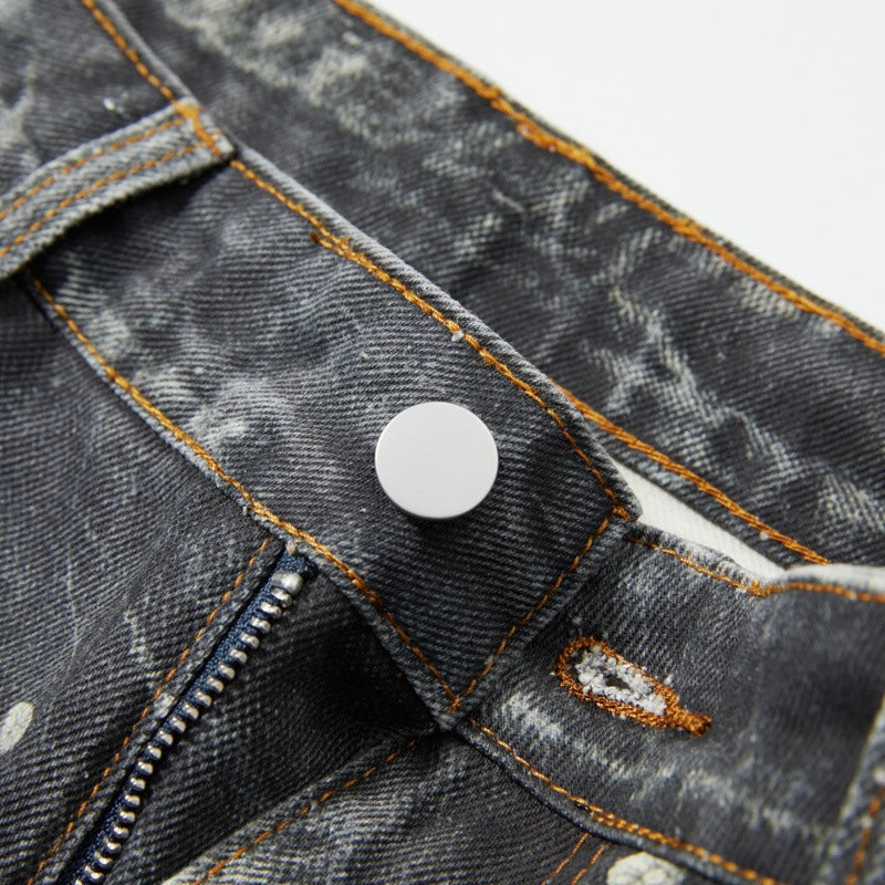 Reptile Skin Graphic Denim znk000230