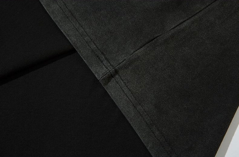 Graphic Layered Long T-Shirt znk000214
