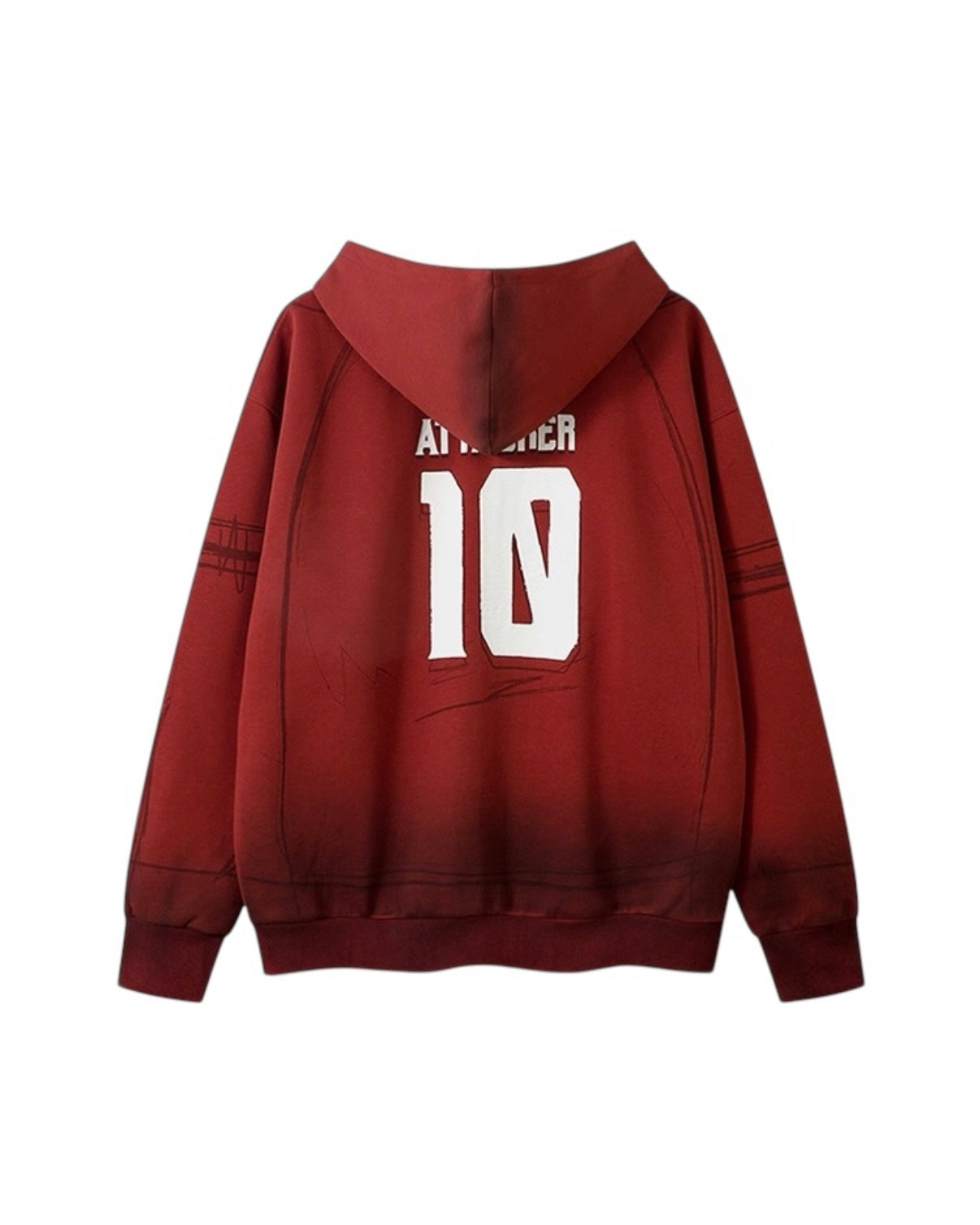 ストリート ジップパーカー BORFEND バックナンバー ロゴ入り フーディ SS-000690