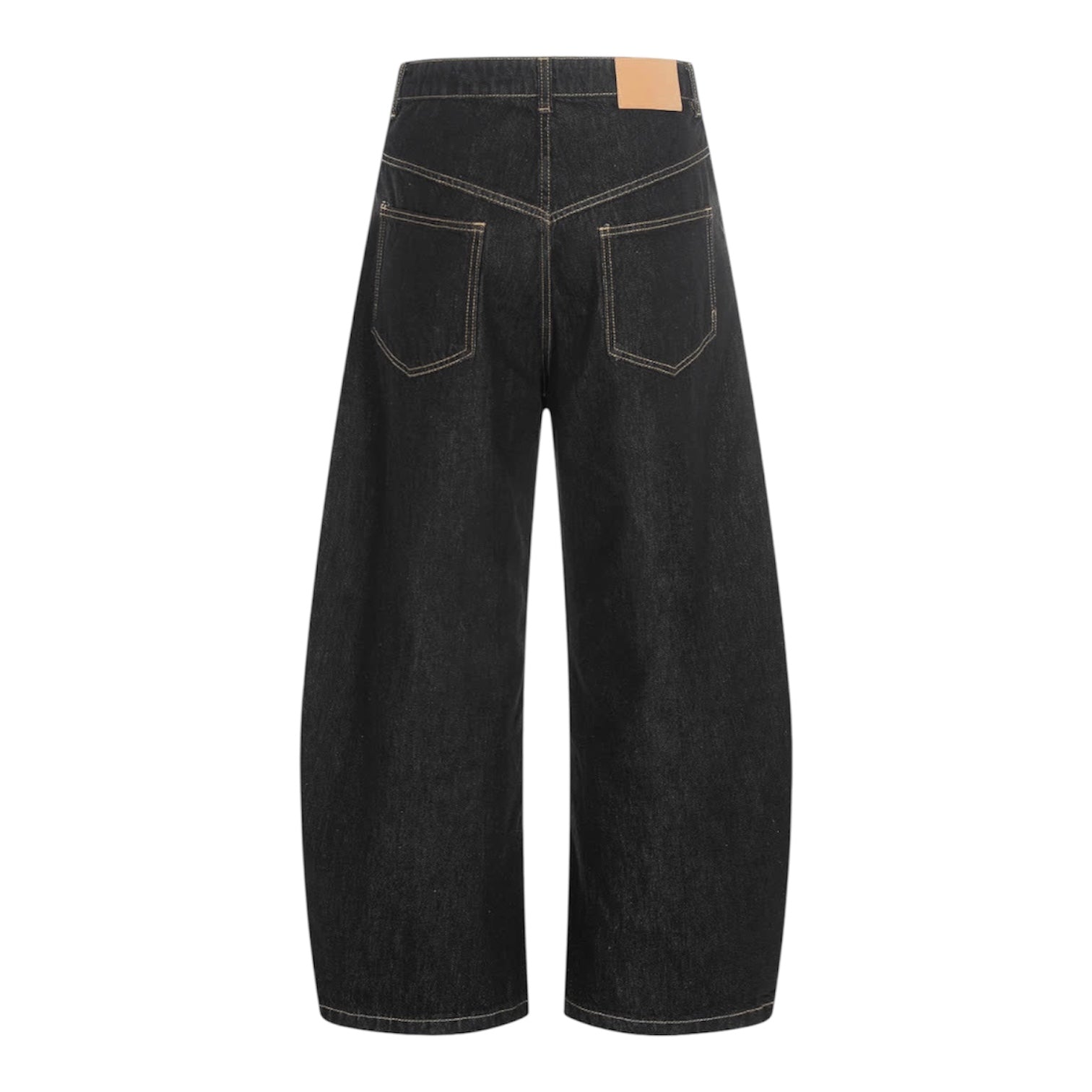 Wide Barrel Denim Pants znk000236