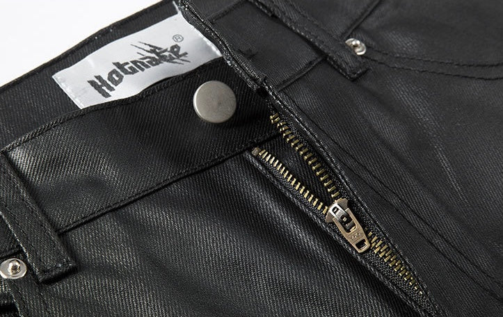 サイドジップ レザーパンツ znk000024