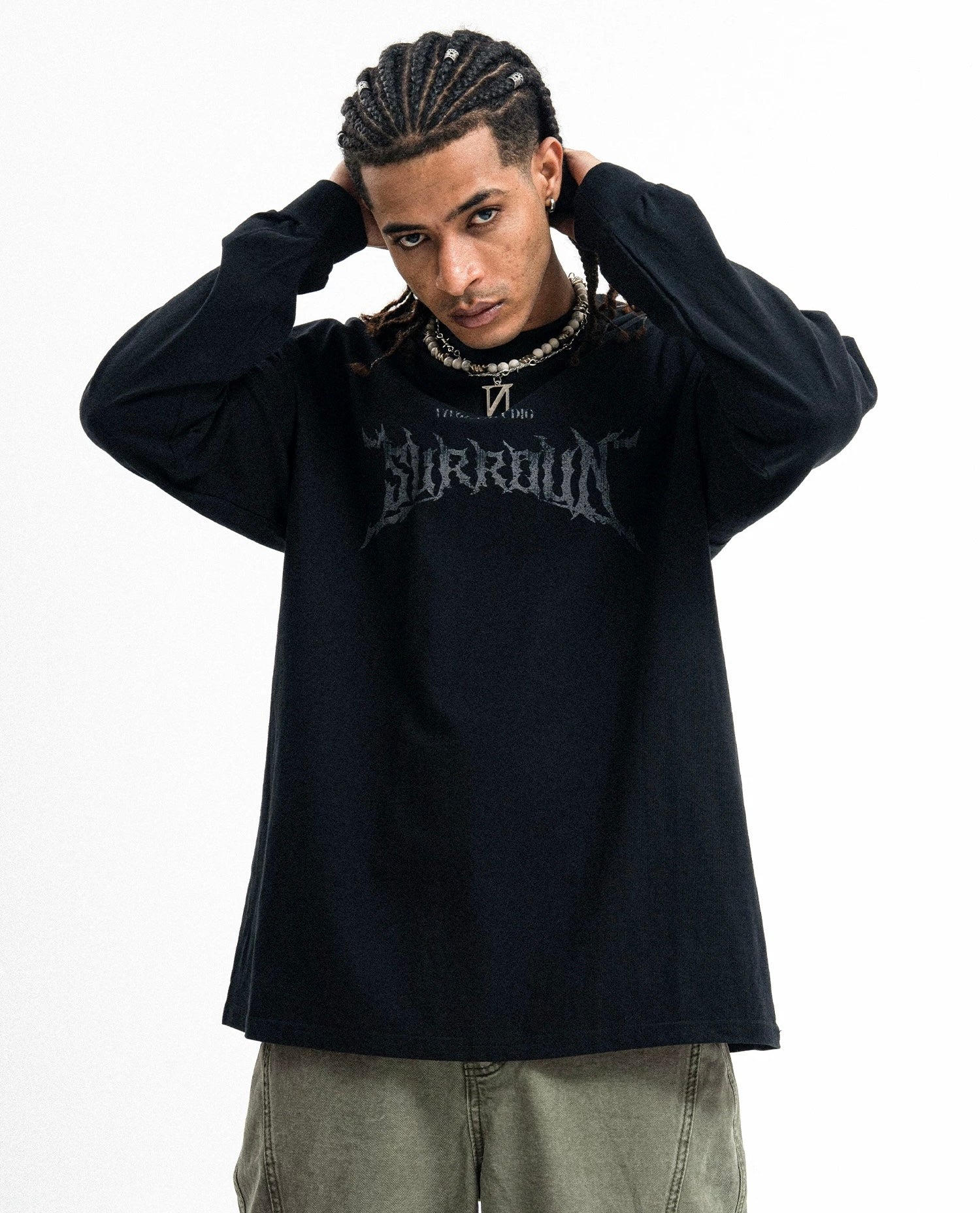 ロゴロングスリーブTシャツ znk000086