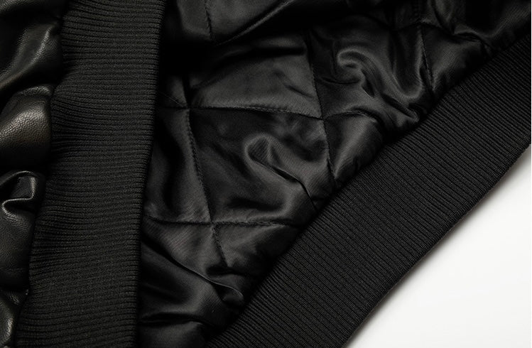 レザーファーフードジップジャケット znk000068