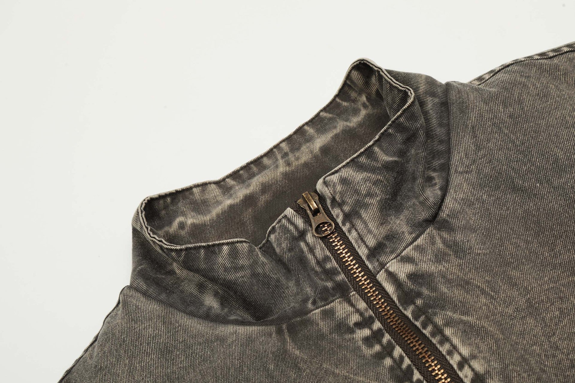 ヴィンテージ ウォッシュ ジップジャケット SS-000729