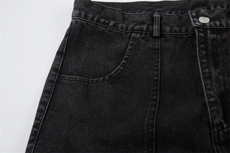 ブラックデニムカーゴパンツ znk000182