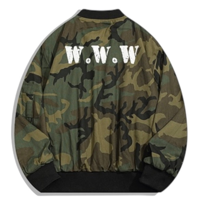 リバーシブルカモフラMA-1ブルゾン znk000129