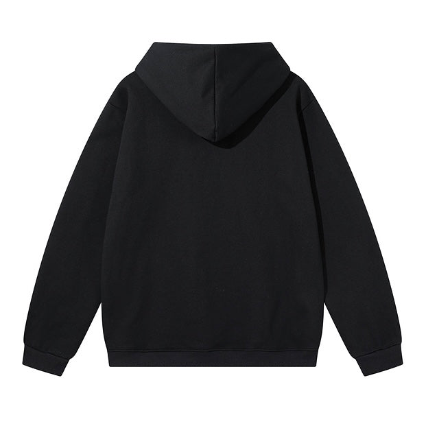 シンプル 刺繍ロゴ パーカー SS-000681