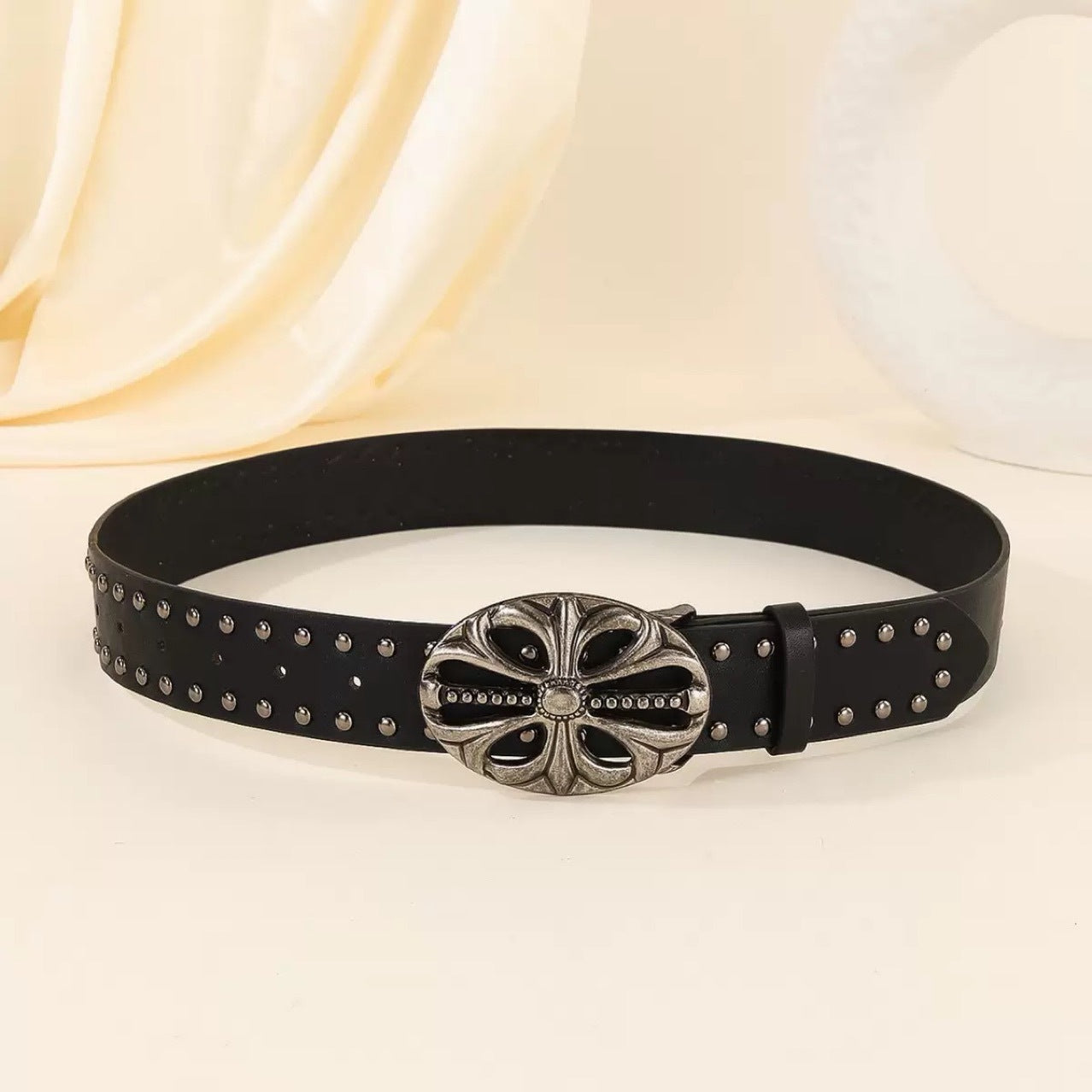 クロスバックル スタッズベルト SS-000700