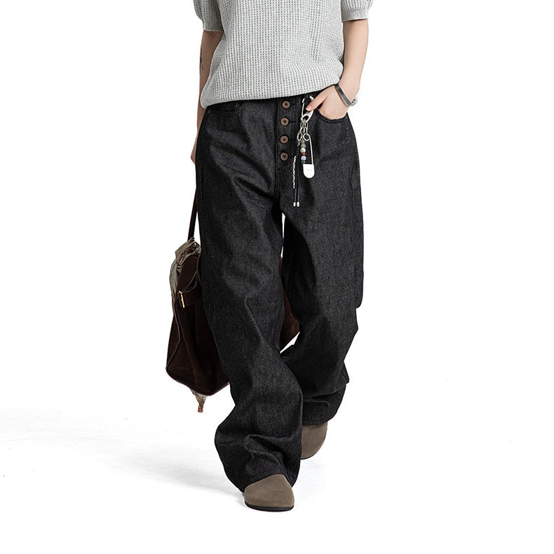 ルーズシルエット デニムパンツ SS-000454