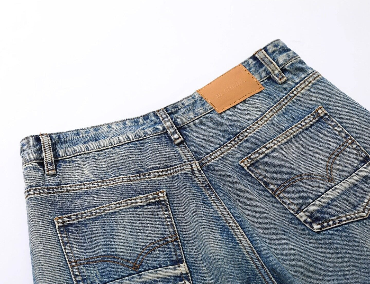 ウォッシュドワイドデニム znk000181