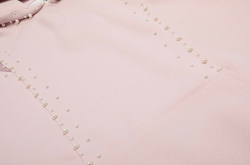 パールスタッズデザインフーディー znk000084