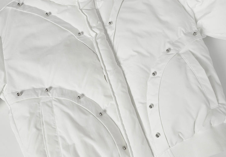 スタッズデザインショートジャケット znk000114