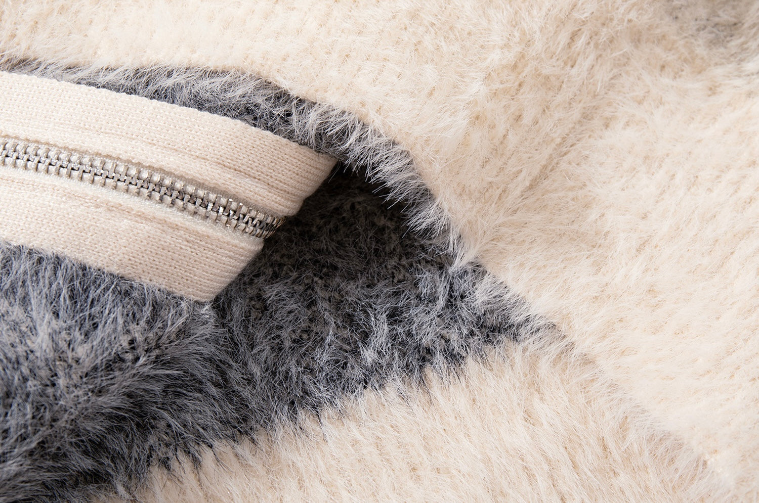 ハイネックニットジップジャケット znk000155