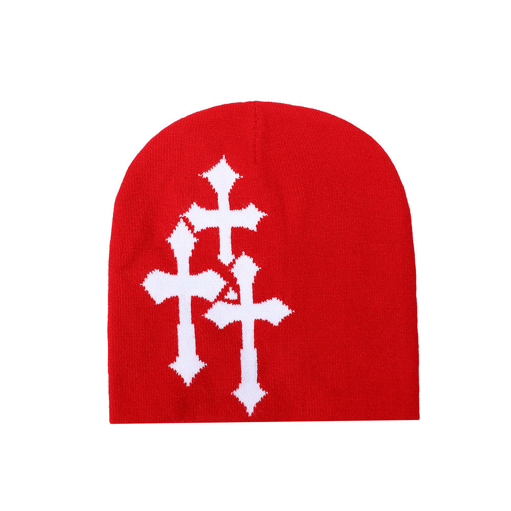 Cross Knit Beanie znk000250