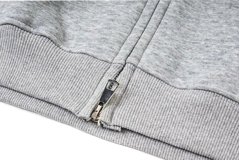 ユニセックス クロススタッズ ジップパーカー SS-000689