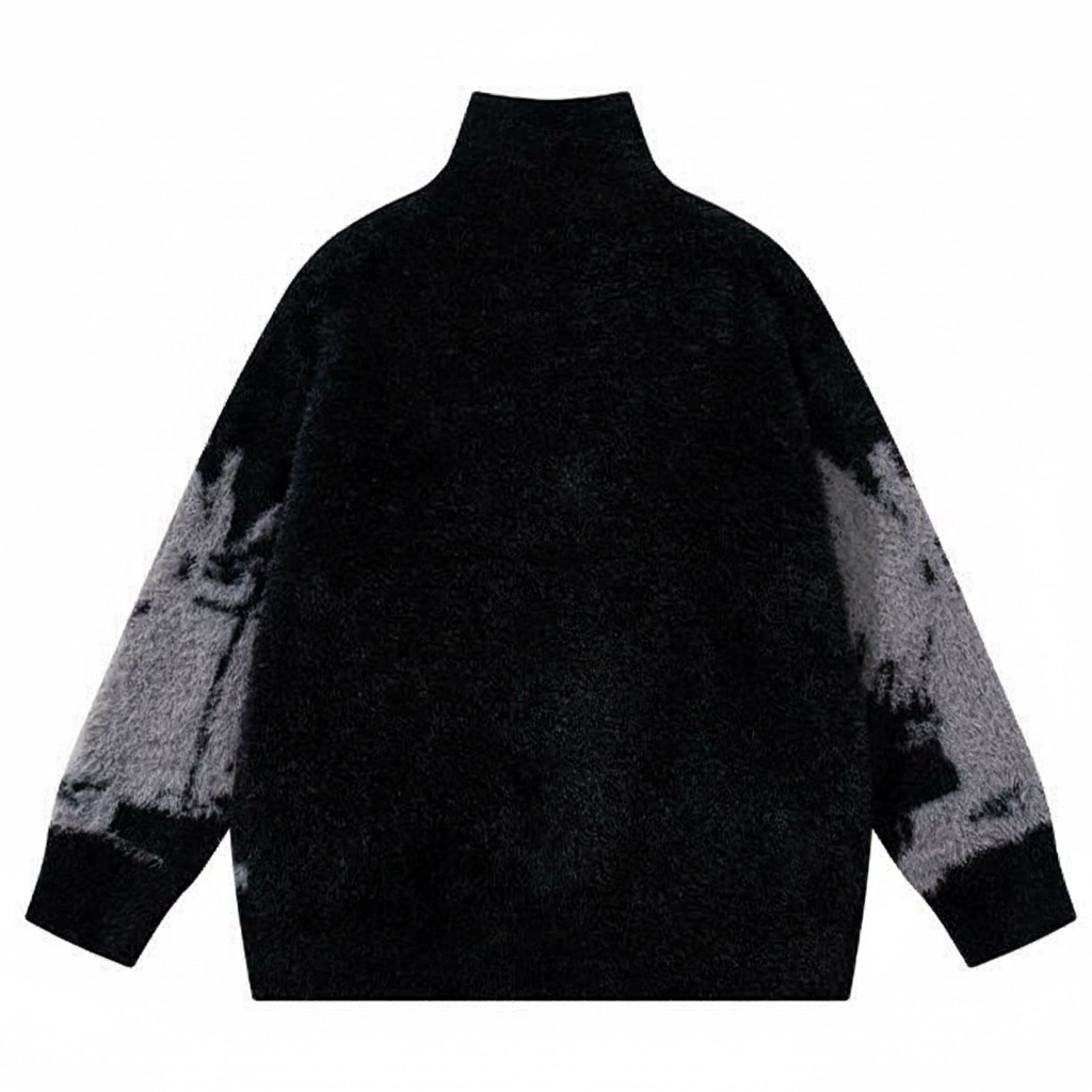 ハイネックニットジップジャケット znk000155