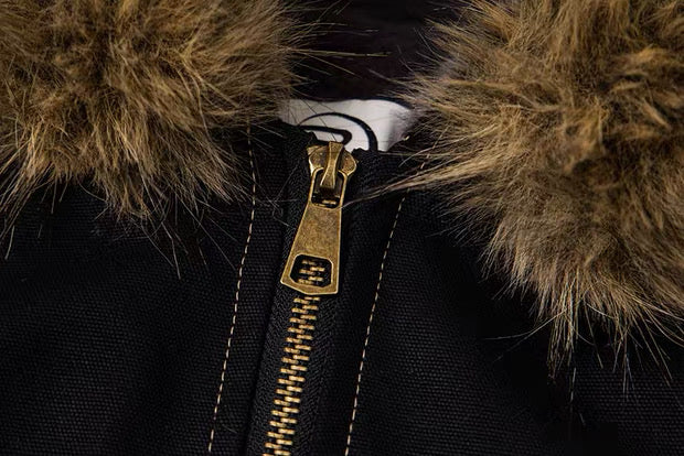 フェイクファーフードジャケット znk000107