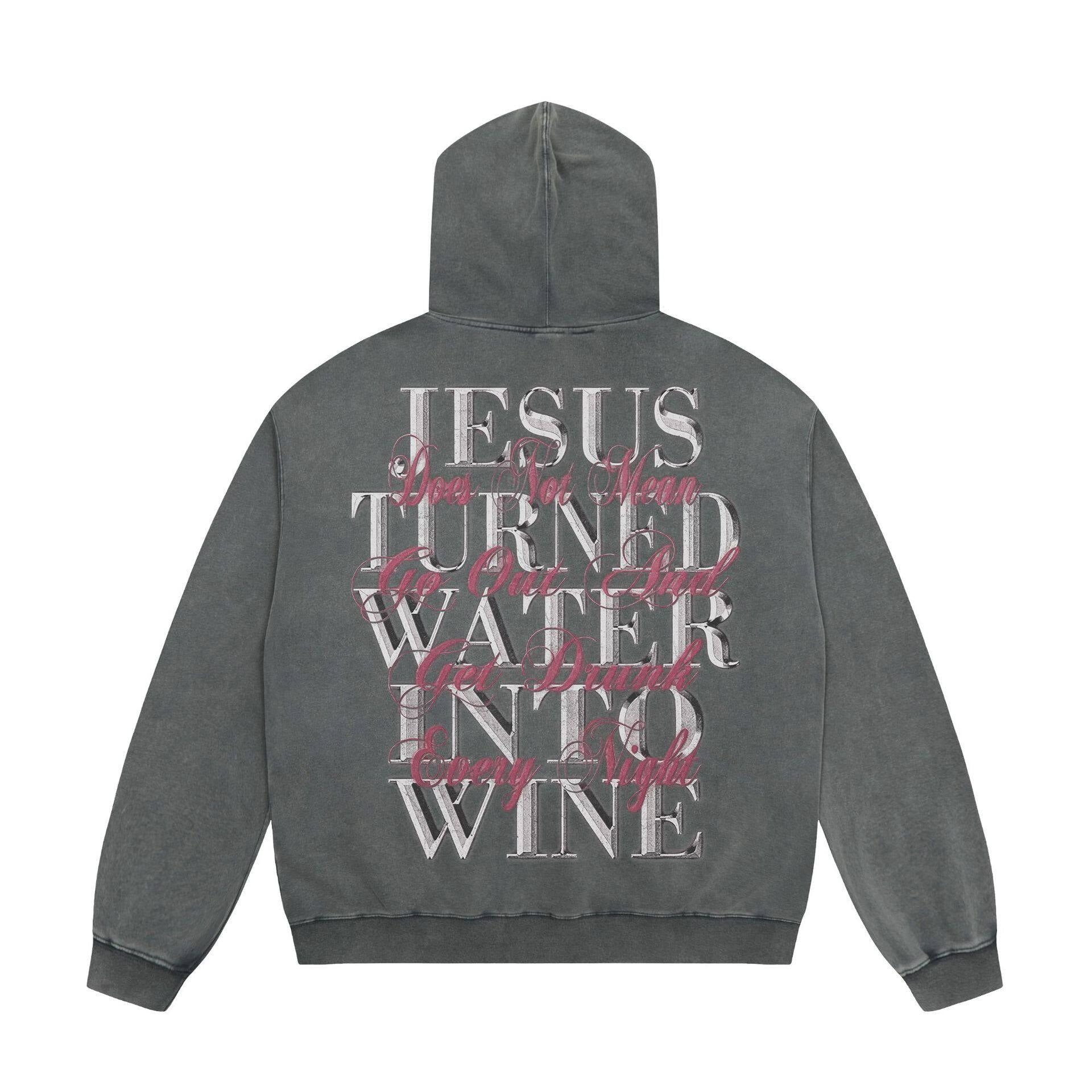 ウォッシュリップグラフィックフーディ znk000165