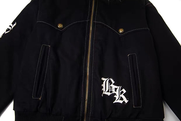 フェイクファーフードジャケット znk000107