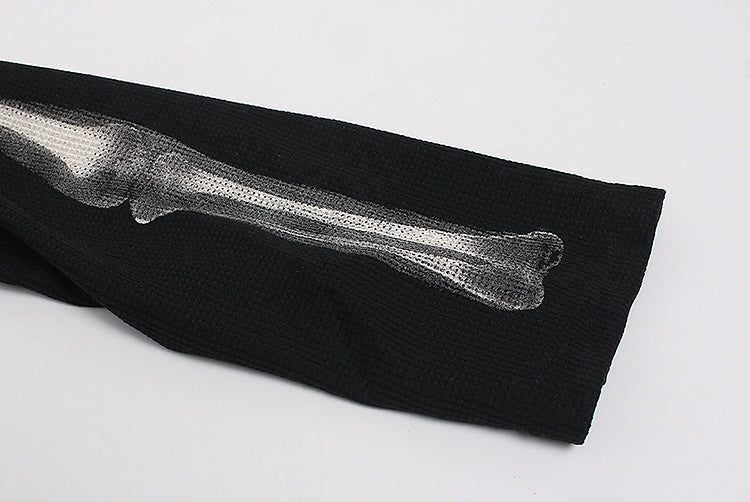 スカルグラフィックロングT-shirt znk000040