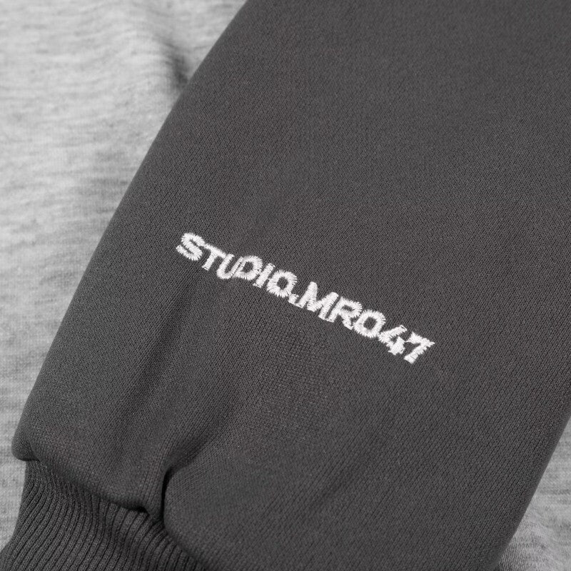 バイカラーロゴジップフーディ znk000167