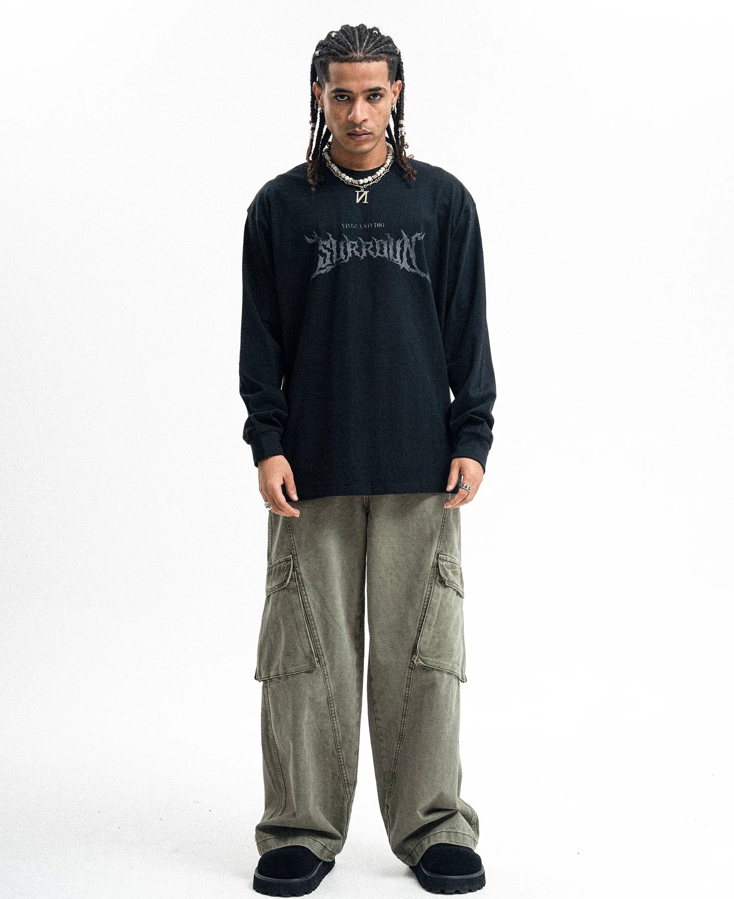 ロゴロングスリーブTシャツ znk000086