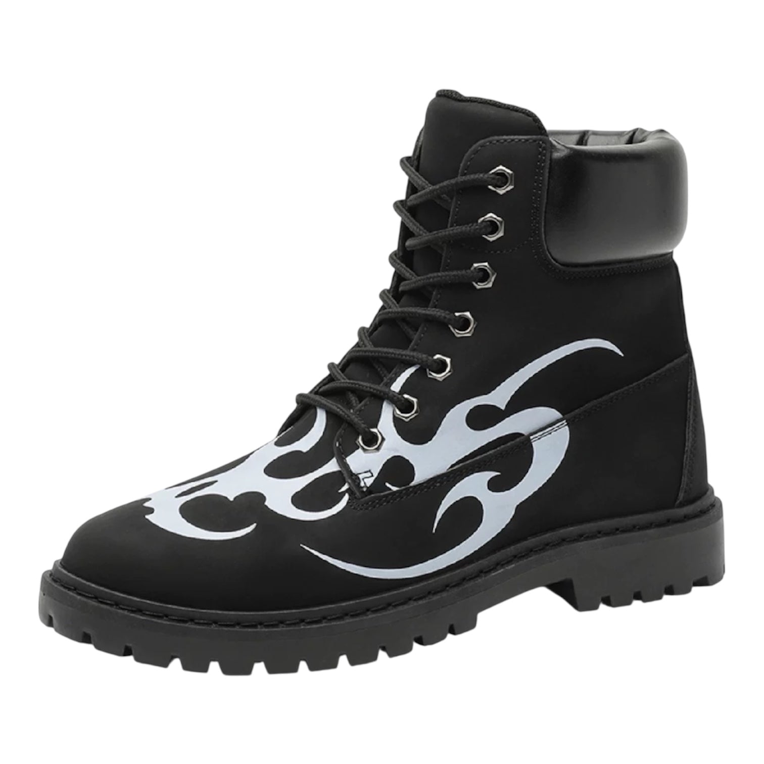 グラフィックレースアップブーツ znk000195