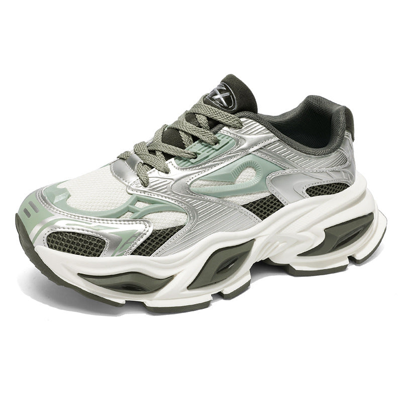 Mesh Panel Chunky Sneakers znk000229