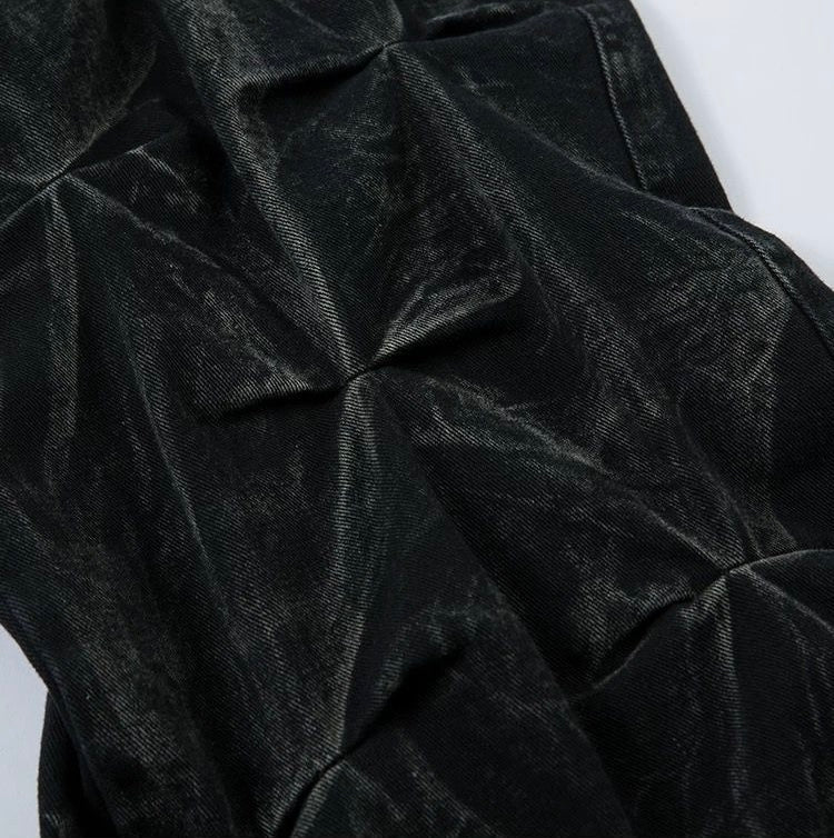 立体デザイン ワイドデニムパンツ
SS-000699