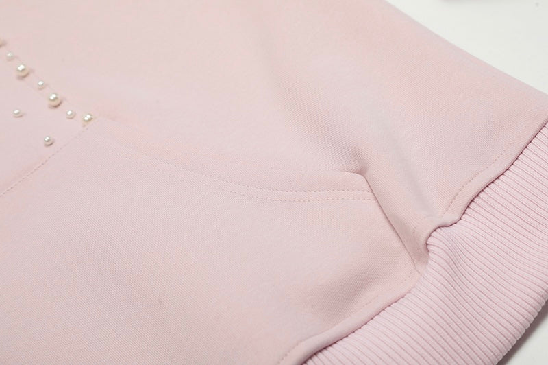 パールスタッズデザインフーディー znk000084