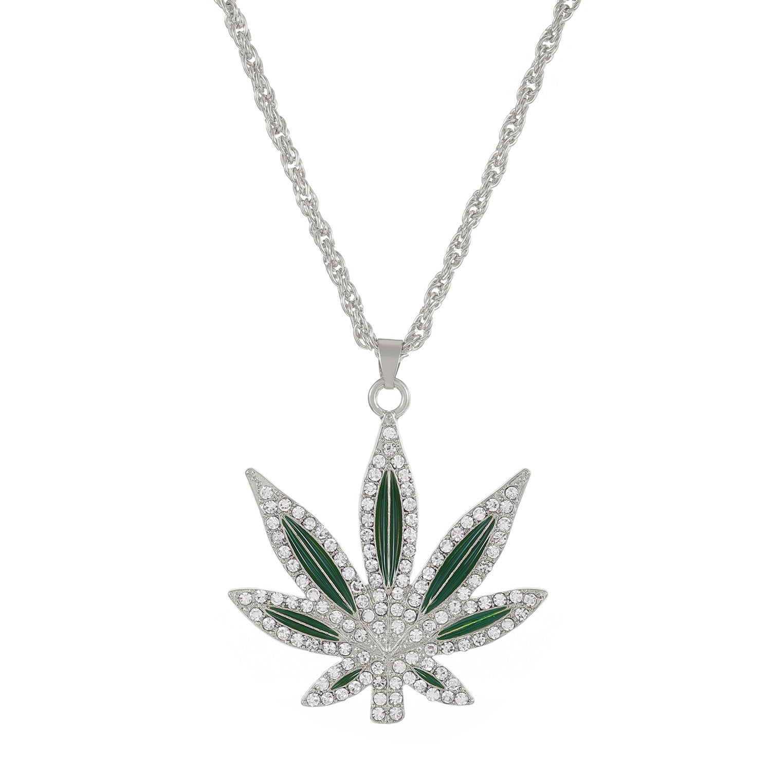 18kgp リーフペンダントネックレス znk000044