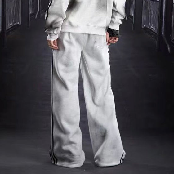 グラフィックワイドスウェットパンツ znk000065