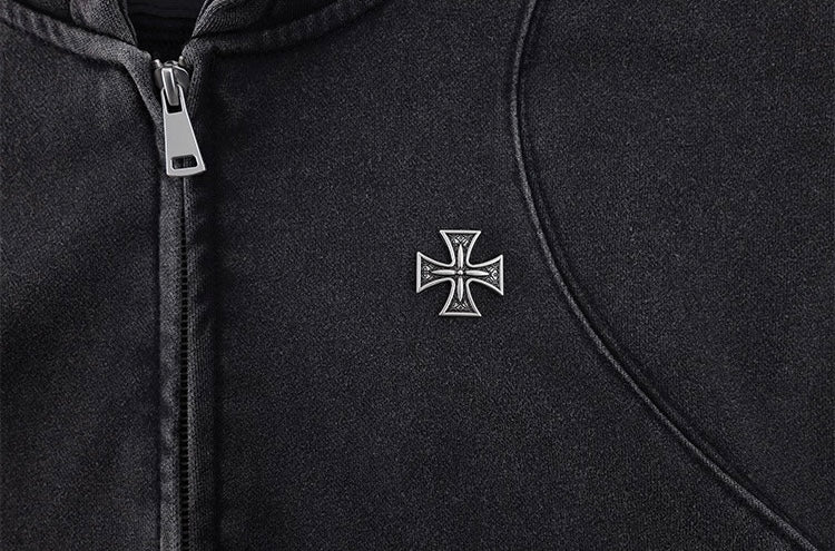 ウォッシュジップパーカー znk000150