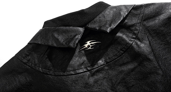 フェイクレザーMA-1ブルゾン znk000124