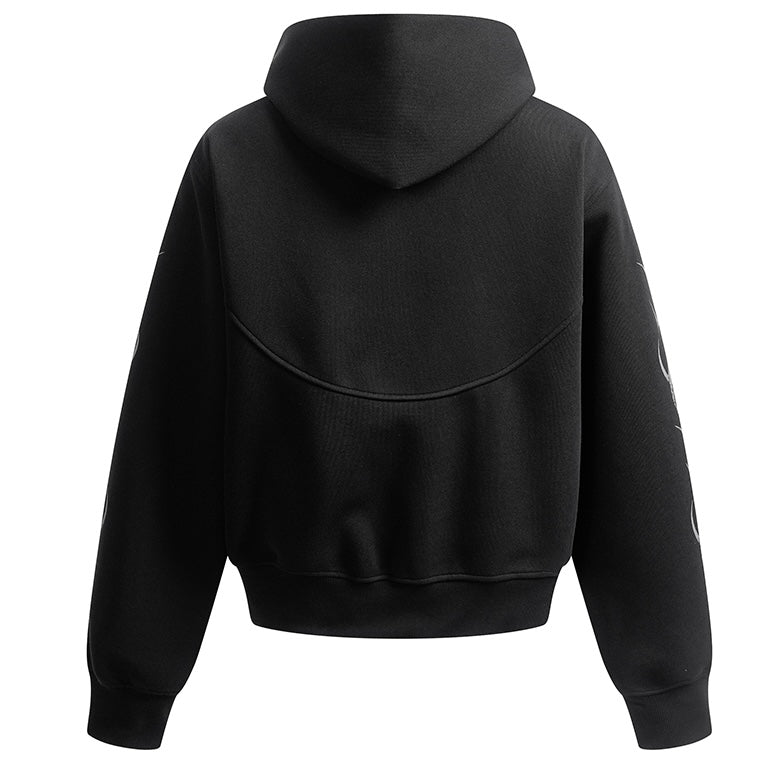 袖ロゴフルジップパーカー znk000145