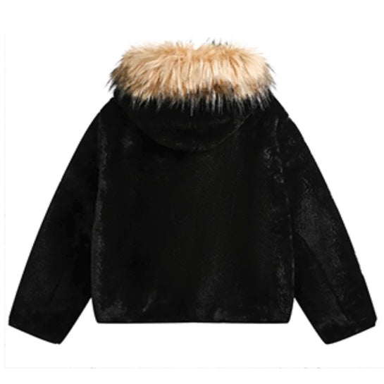 ファーフードボアジャケット znk000157