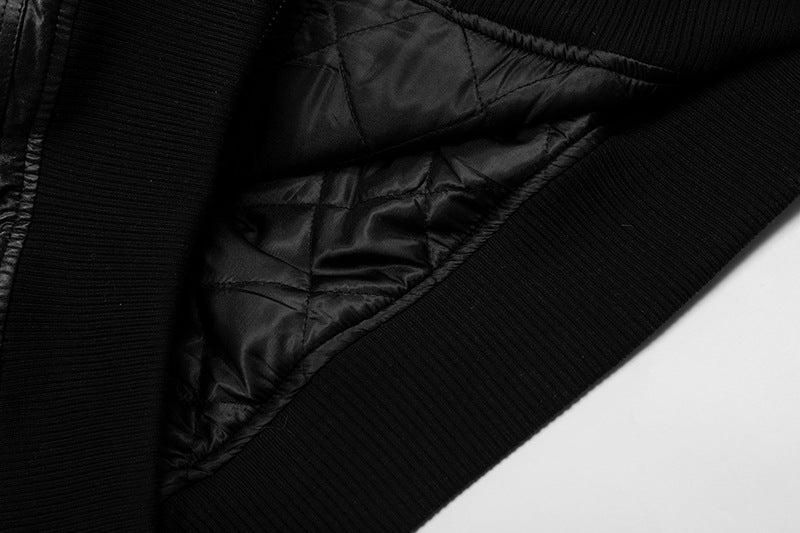 フェイクレザー ボンバージャケット znk000036