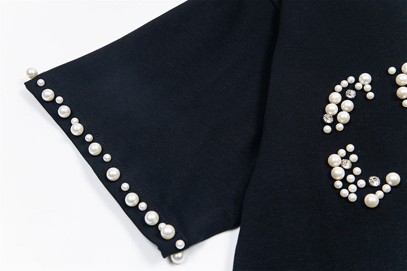 Pearl Stud T-Shirt znk000212